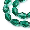 Glass Beads Strands GLAA-R024-11x8mm-16-3