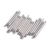 Stainless Steel Double Flanged Spring Bar Watch Strap Pins FIND-WH0052-83A-1