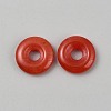 Natural Red Chalcedony Pendants G-WH0016-53B-1