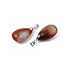 Natural Carnelian Pendants G-S243-26-3
