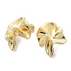 Ion Plating(IP)  304 Stainless Steel Stud Earrings EJEW-C062-03G-1