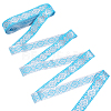Ethnic Style Polyester Jacquard Ribbon OCOR-WH0078-478A-02-1