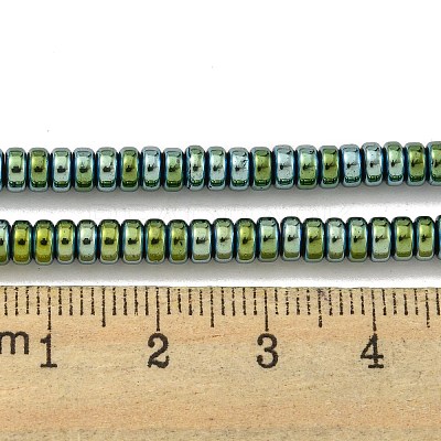 Electroplated Synthetic Non-magnetic Hematite Beads Strands G-K361-A01-02-1