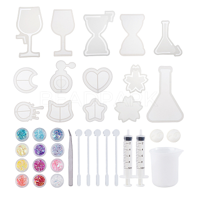 DIY Quicksand Jewelry Making DIY-PH0026-44-1
