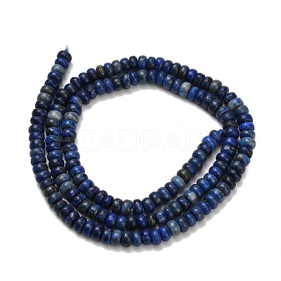 Natural Lapis Lazuli Beads Strands G-L635-A33-4x2mm-01-1