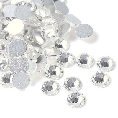 Glass Flat Back Rhinestone RGLA-C002-SS30-001-1