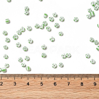 6/0 Opaque Colours Seep Glass Seed Beads X-SEED-F003-04A-06-1