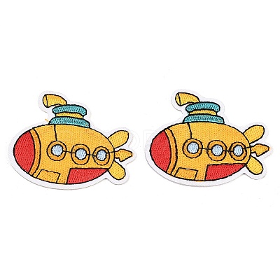 Polyester & Rayon Computerized Embroidery Cloth Iron on Sew on Patches PATC-L001-24-1
