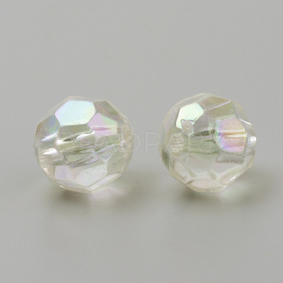 Transparent Acrylic Beads X-TACR-Q241-06-10mm-1