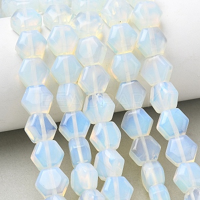 Opalite Beads Strands G-G463-A08-10x11mm-1