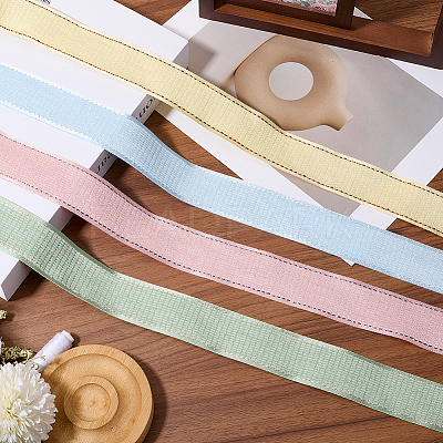 Double Face Polyester Velvet Ribbon SRIB-WH20020-040B-04-1