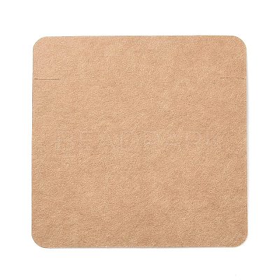 Blank Kraft Paper Bracelets Display Cards LS-X-CDIS-G005-03-1