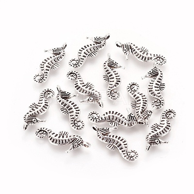 Tibetan Style Alloy Charms LS-TIBEP-A19239-AS-NR-1
