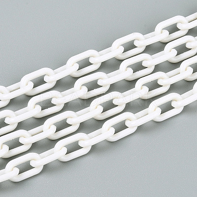Opaque Acrylic Cable Chains SACR-N010-002L-1