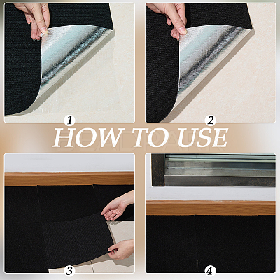 Square Self-adhesion Polyester Carpet Tape DIY-WH20002-102F-1