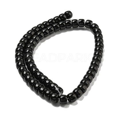 Opaque Glass Beads Strands X-GLAA-NH0002-B02-1