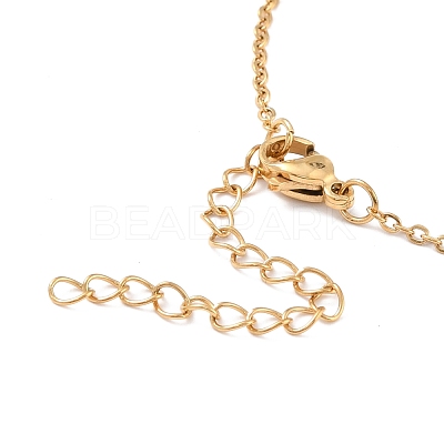 Mom Necklace for Birthday Mother's Day Gift NJEW-I249-01G-08-1