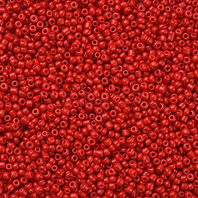 Baking Paint Glass Seed Beads SEED-S001-K20-1