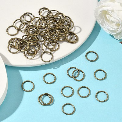 Iron Open Jump Rings X-IFIN-ZX011-AB-NF-1