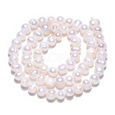 Natural Cultured Freshwater Pearl Beads Strands PEAR-N013-05K-1