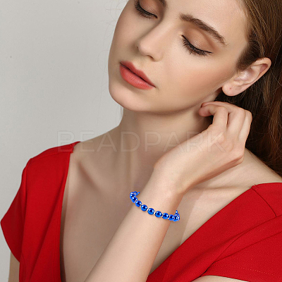 Spray Painted ABS Plastic Imitation Pearl Beads OACR-PA0001-38B-01-1