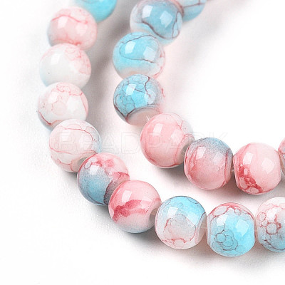 Baking Paint Glass Beads X1-DGLA-N003-4mm-C03-1