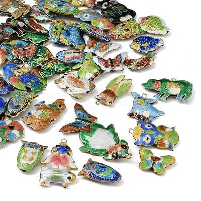 Handmade Cloisonne Beads CLB-Z001-11G-1