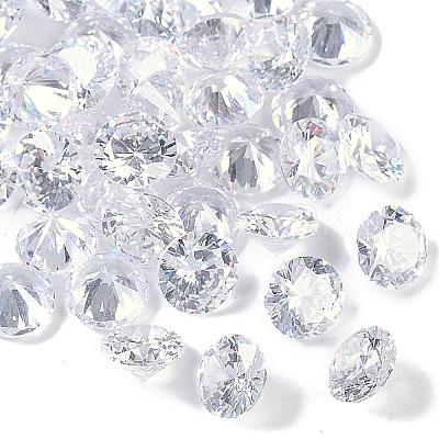 Cubic Zirconia Cabochons ZIRC-M002-8mm-007-1