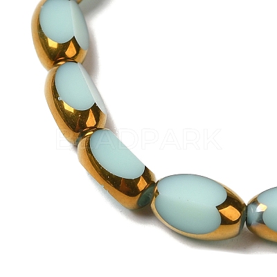 Electroplate Glass Beads Strands X-EGLA-P061-02A-11-1