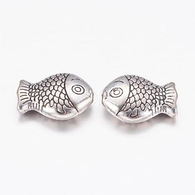 Tibetan Style Alloy Beads X-TIBEB-6794-AS-NR-1