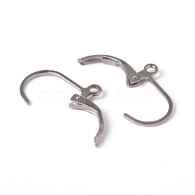 Brass Leverback Earring Findings EC223-1