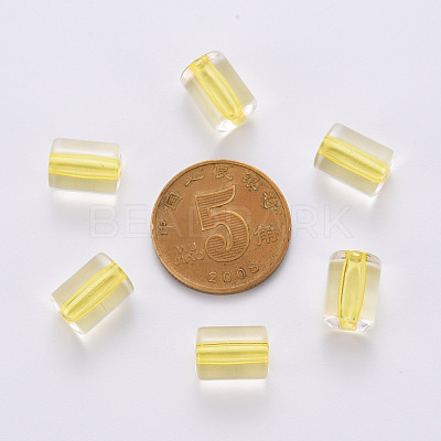 Transparent Acrylic Beads TACR-S154-17A-81-1