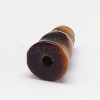 Natural Tiger Eye Buddhist Beads X-G-M011-01C-1