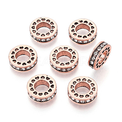 Alloy European Beads MPDL-S066-010C-R-1