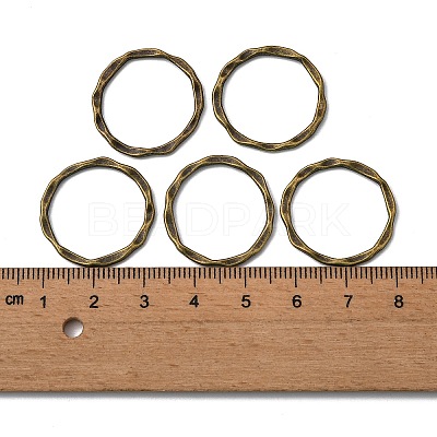 Tibetan Style Linking Rings LS-PALLOY-A017-AB-FF-1