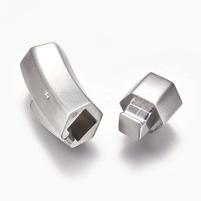 304 Stainless Steel Bayonet Clasps STAS-A035E-8MP-1