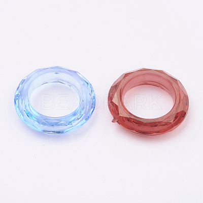 Transparent Acrylic Beads X-PL671Y-1