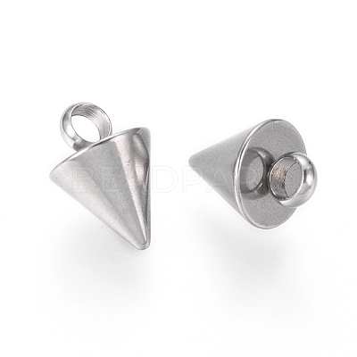Tarnish Resistant 304 Stainless Steel Pendants STAS-G214-47P-03-1