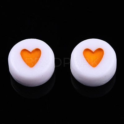 Opaque Acrylic Beads MACR-N008-57-1