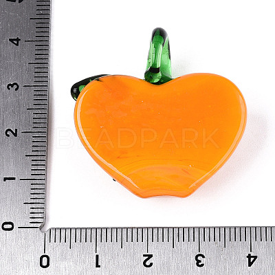 Handmade Lampwork Pendants LAMP-N034-15C-1