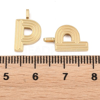304 Stainless Steel Pendants STAS-L022-589P-1