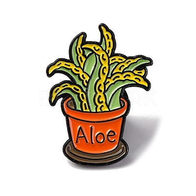 Plants Alloy Brooches JEWB-K023-03EB-01-1