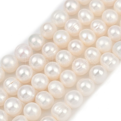 Natural Cultured Freshwater Pearl Beads Strands PEAR-I007-07J-04A-1