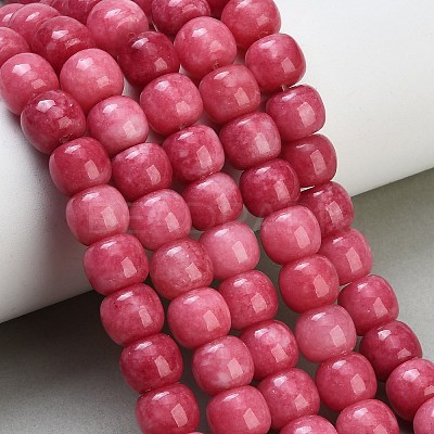 Dyed Natural White Jade Beads Strands GG-CBA88FB-01A-1