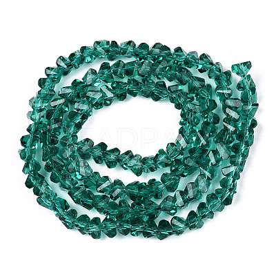 Transparent Glass Beads Strands GLAA-N018-4mm-04-1
