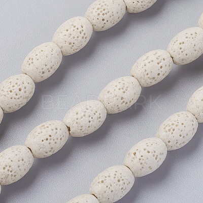 Natural Lava Rock Beads Strands G-F671-03A-02-1