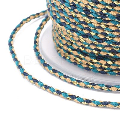 4-Ply Polycotton Cord with Metallic Thread OCOR-Z003-C05-1