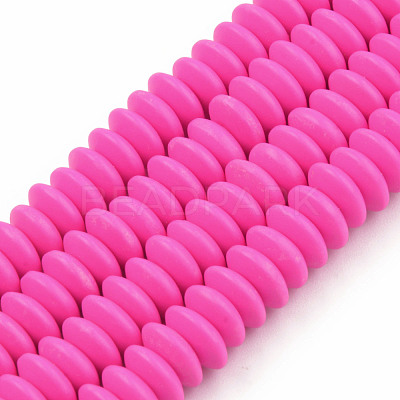 Handmade Polymer Clay Beads Strands CLAY-N008-064-A17-1