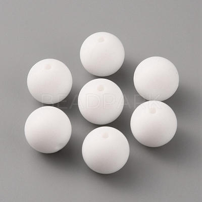 Food Grade Eco-Friendly Silicone Focal Beads SIL-WH0013-01C-1