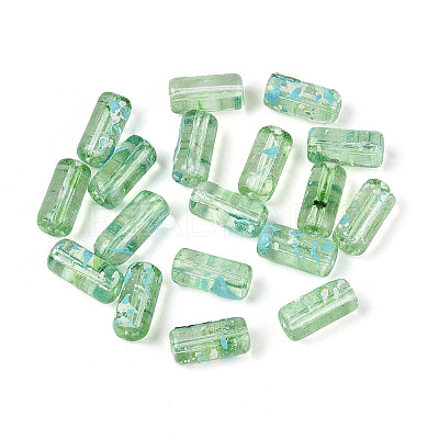 Picasso Transparent Glass Bugle Beads SEED-N010-02H-1